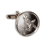 Silver Masonic Cufflinks