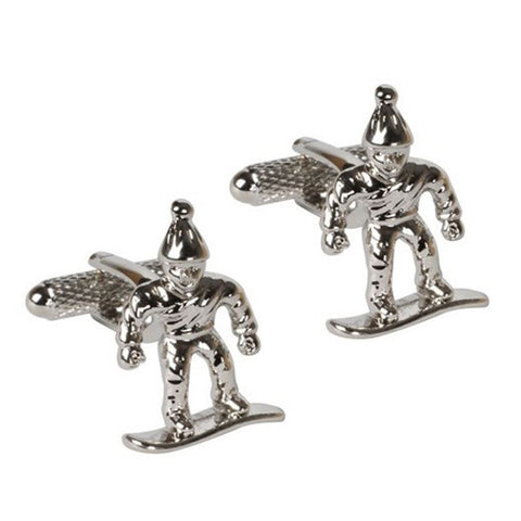 Snowboarding Cufflinks