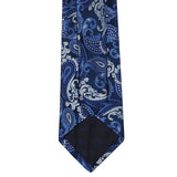 Blue Paisley Luxury Silk Tie