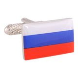 Russian Flag Cufflinks
