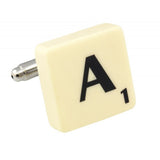 Letter A Scrabble Cufflink