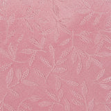 Pink Jacquard Leaf Silk Tie
