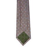 Bronze Micro Paisley Woven Silk Tie