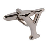 Letter Y Initial Cufflink (Sold Individually)