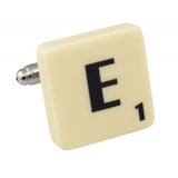 Letter E Scrabble Cufflink