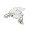 Sterling Silver Mortar Board Cufflinks