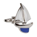 Blue Yacht Cufflinks