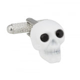 White Skull Cufflinks