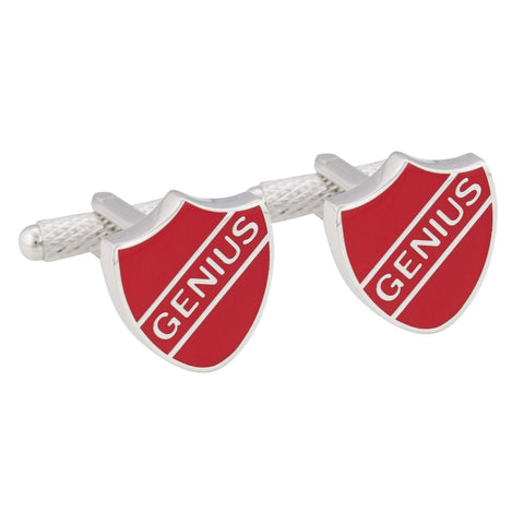 Genius Badge Cufflinks