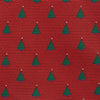 Red Christmas Tree Woven Tie