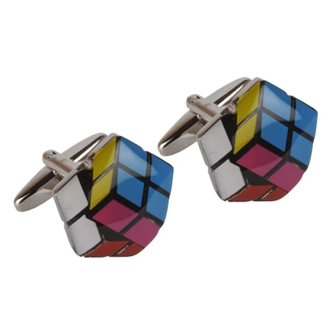 Rubiks Cube Cufflinks