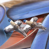 Enamel Pheasant Cufflinks