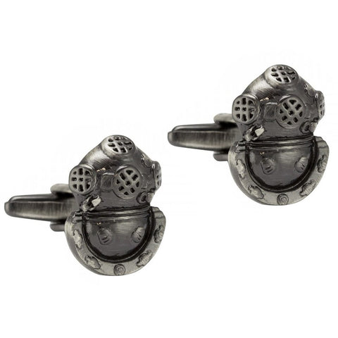 Deep Sea Divers Helmet Cufflinks