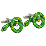 Coiled Snake Cufflinks