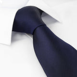 Navy Twill Silk Tie