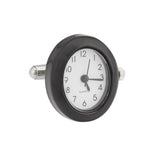 Black Oval Watch Cufflinks