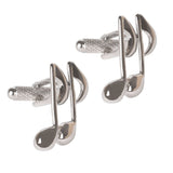 Musical Quaver Note Cufflinks