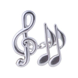 Treble Clef & Quaver Chain Cufflinks