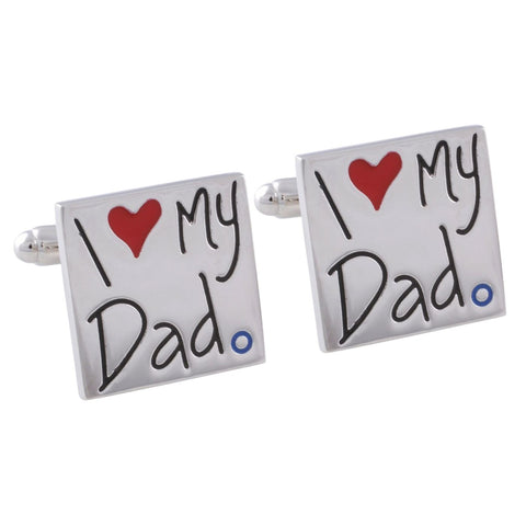 I Love My Dad Cufflinks