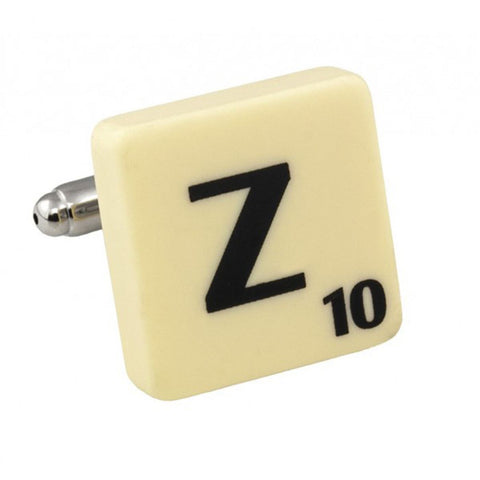 Letter Z Scrabble Cufflink