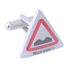 Nice Pair Road Sign Cufflinks