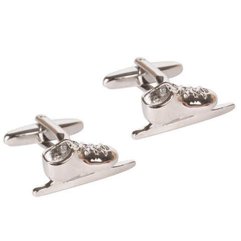 Ice Skating Boot Cufflinks