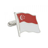 Singapore Flag Cufflinks