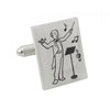 Musical Conductor Cufflinks