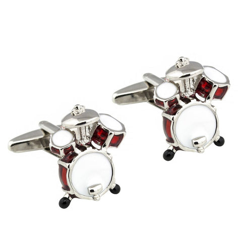 Drum Kit Cufflinks