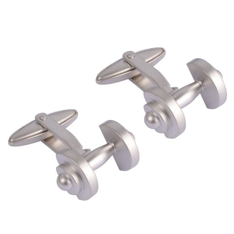 Weightlifter Dumbell Cufflinks