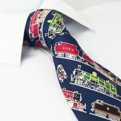 Locomotive Silk Tie