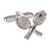 Tennis Racket Cufflinks