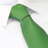 Plain Emerald Silk Tie