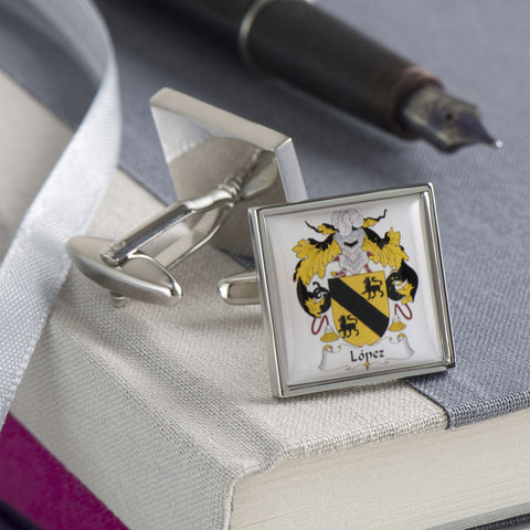 Personalised Family Crest Cufflinks