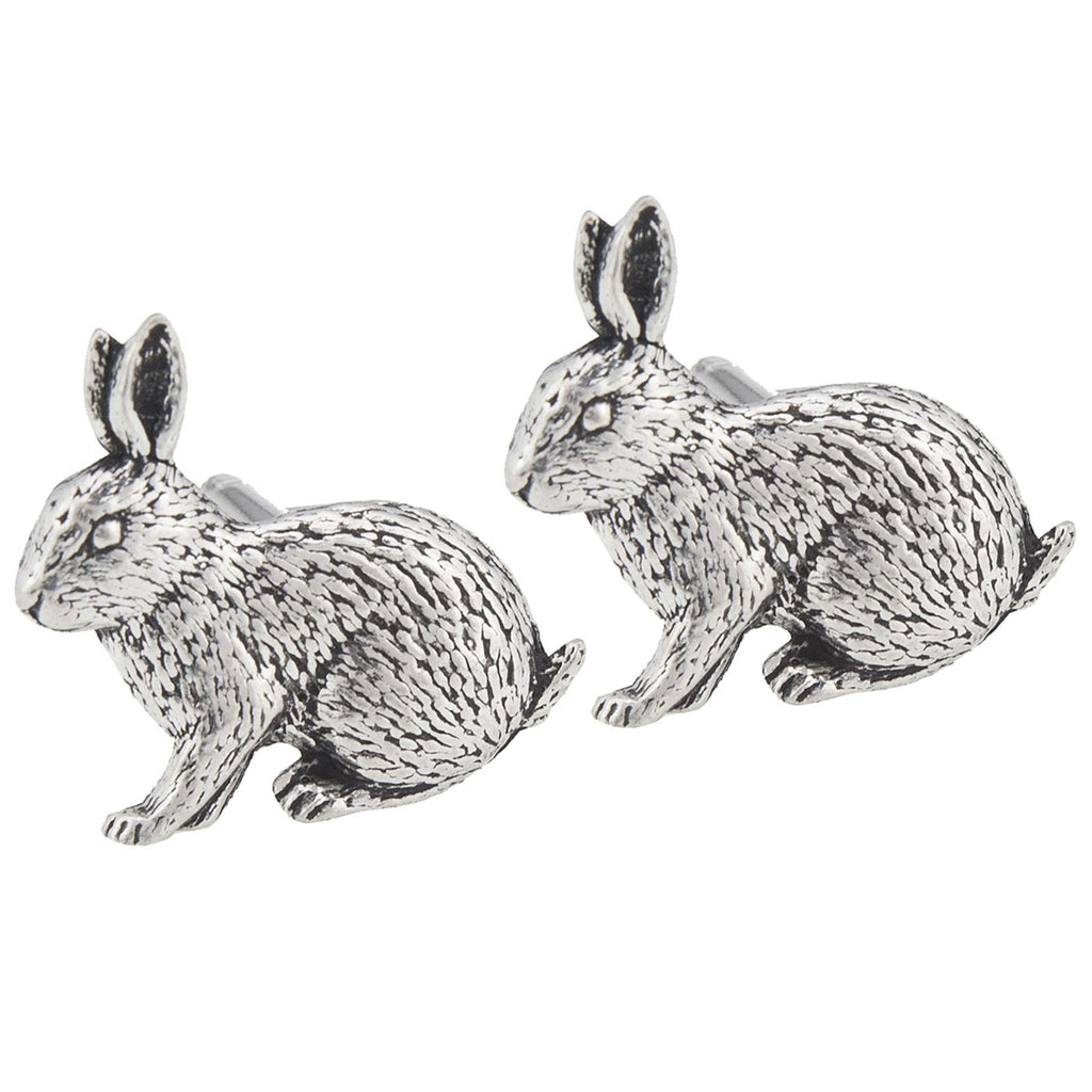 Pewter Rabbit Cufflinks – The Cufflink Store