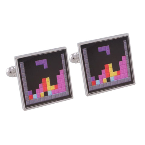 Tetris Cufflinks