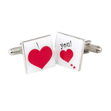 I Love You Cufflinks